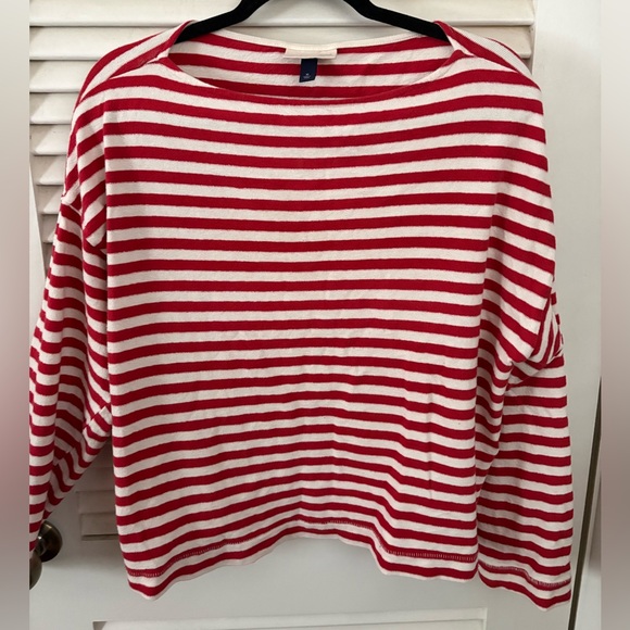 Universal Thread Tops - Universal Thread Red & white striped long sleeve tee -XL 100% cotton